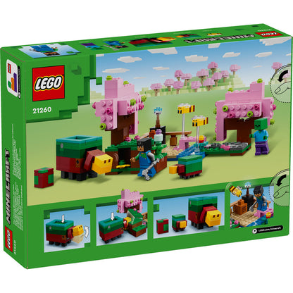 LEGO® Minecraft® - Gradina cu ciresi infloriti 21260, 304 piese