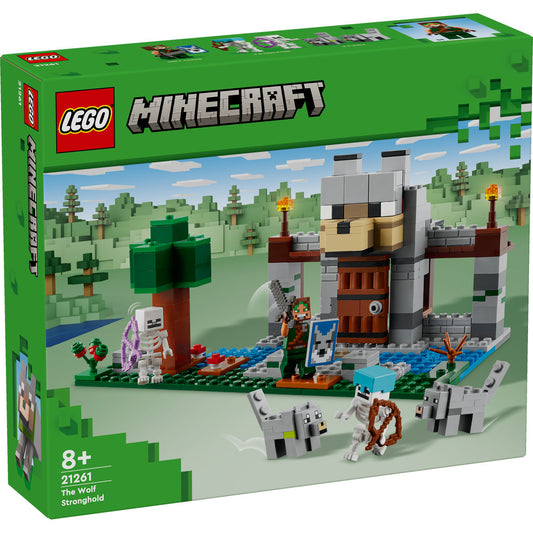 LEGO® Minecraft® - Fortareata lupilor 21261, 312 piese