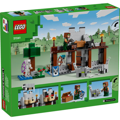 LEGO® Minecraft® - Fortareata lupilor 21261, 312 piese