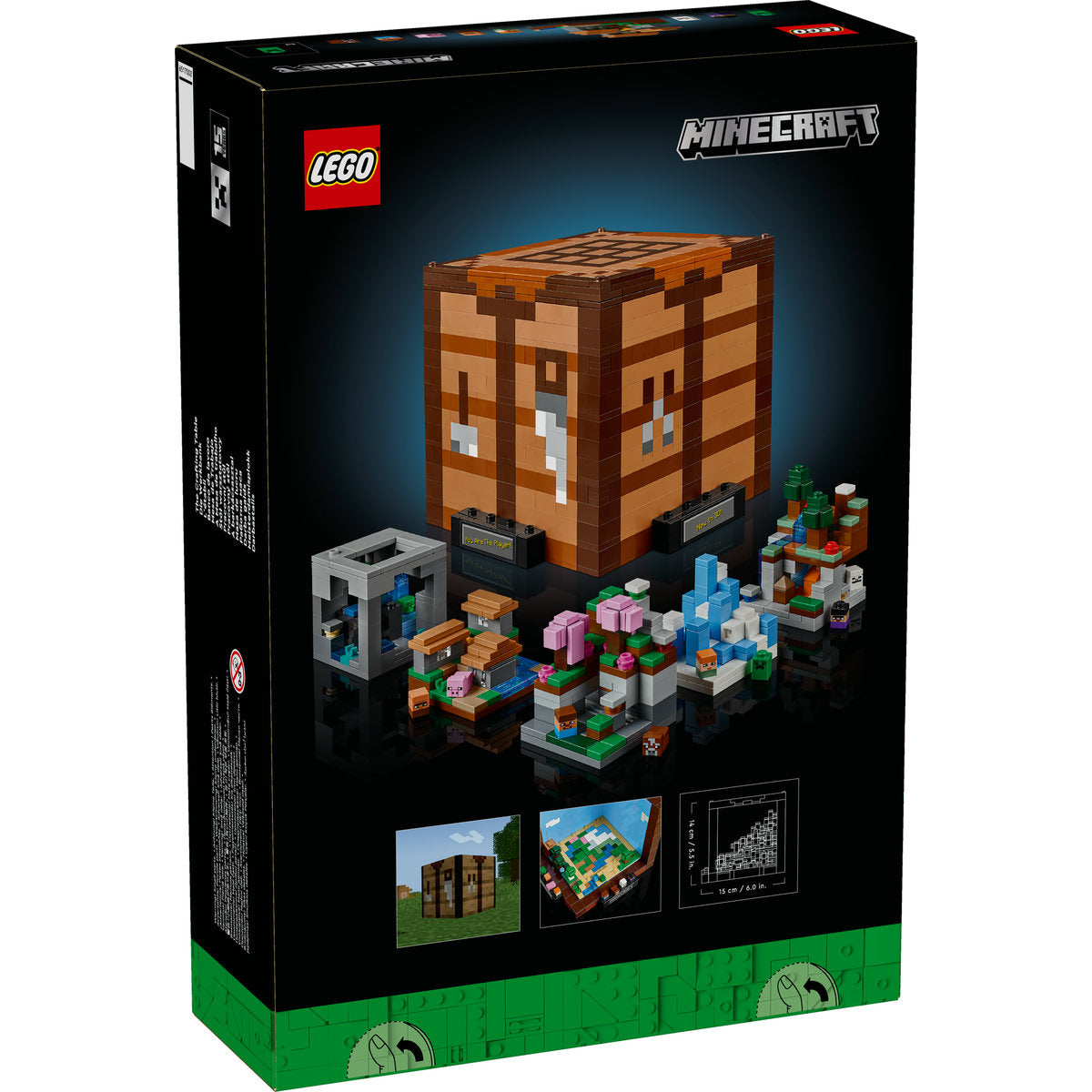 LEGO® Minecraft - Masa de lucru 21265, 1195 piese