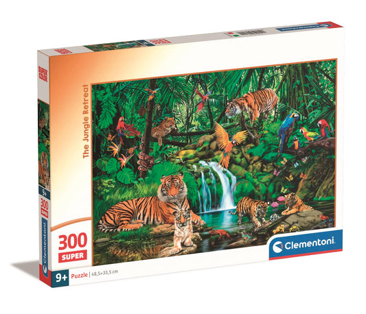Puzzle Super 300 Piese - The Jungle Retreat