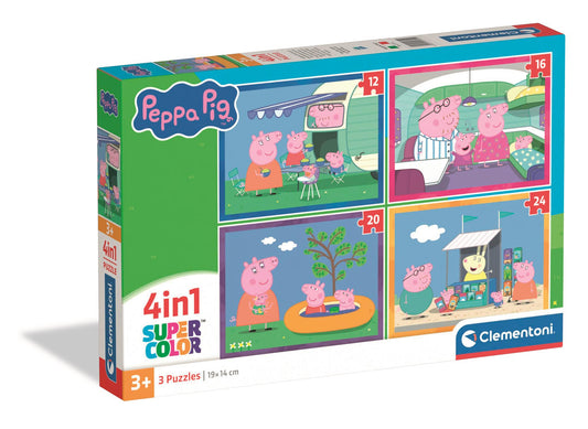 Puzzle 4 In 1 - Peppa Pig 2026