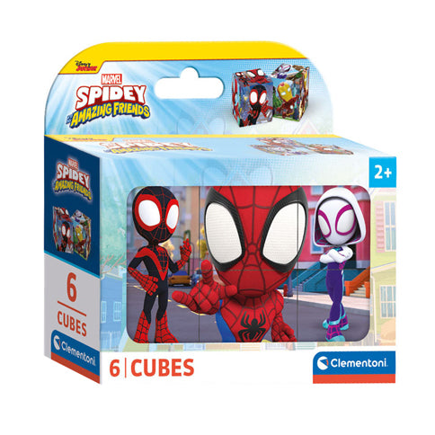 6 Cuburi Tip Puzzle Cu Spidey Si Prietenii