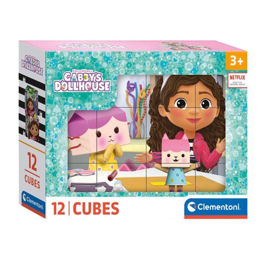 12 Cuburi Tip Puzzle - Gabby's Dollhouse