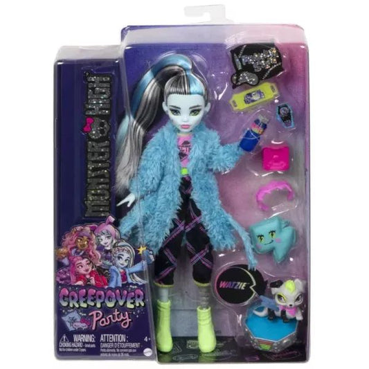 Papusa Monster High, Creepover Party, Frankie Stein