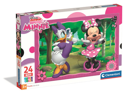 Puzzle 24 Maxi - Minnie & Daisy