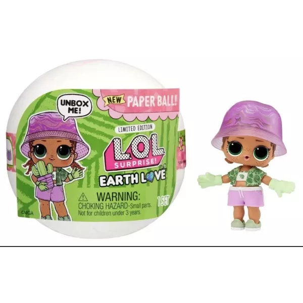 Papusa LOL Surprise Earth Love (in cutie ECO din hartie)