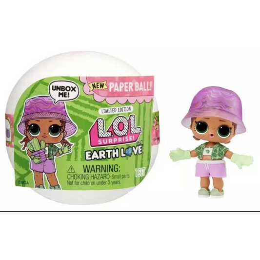 Papusa LOL Surprise Earth Love (in cutie ECO din hartie)