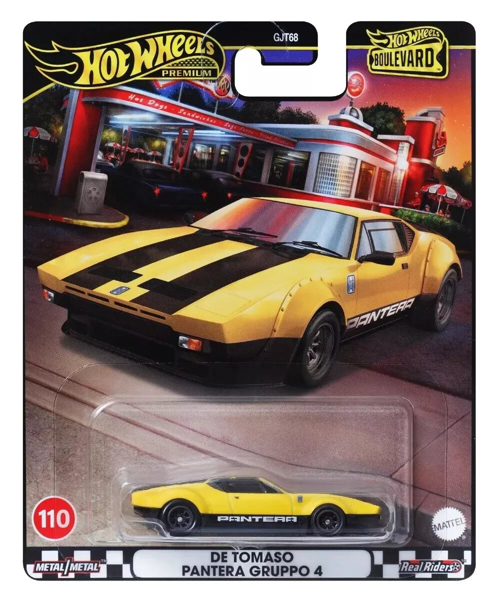 Hot Wheels Masinuta Premium Boulevard 1:64 - De Tomaso Pantera Gruppo