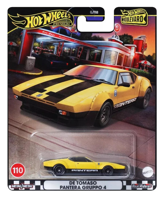 Hot Wheels Masinuta Premium Boulevard 1:64 - De Tomaso Pantera Gruppo