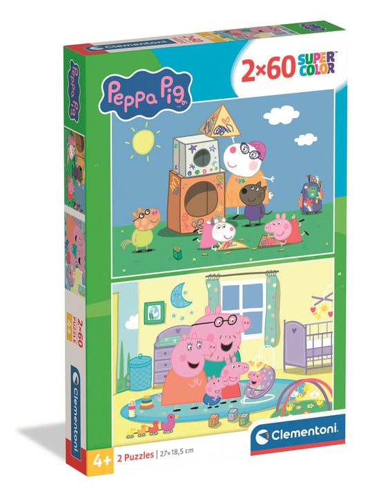 Puzzle 2x60 Piese - Peppa Pig 2026
