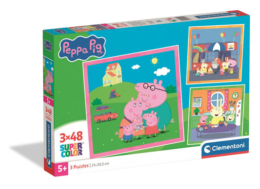 Puzzle 3X48 Piese - Peppa Pig 2026