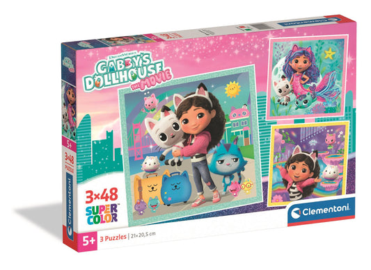 Puzzle 3X48 Piese - Gabby's Dollhouse 2026