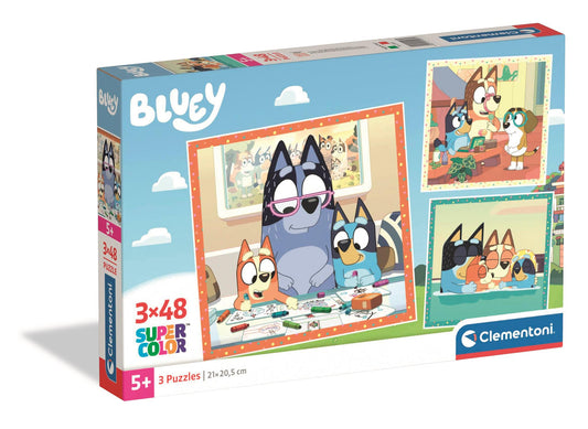 Puzzle 3X48 Piese - Bluey 2026