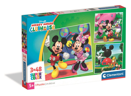Puzzle 3X48 Piese - Mickey Mouse Clubhouse 2026