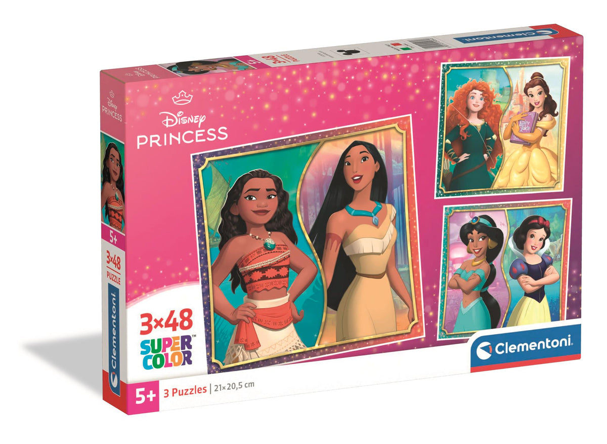 Puzzle 3X48 Piese - Disney Princess 2025