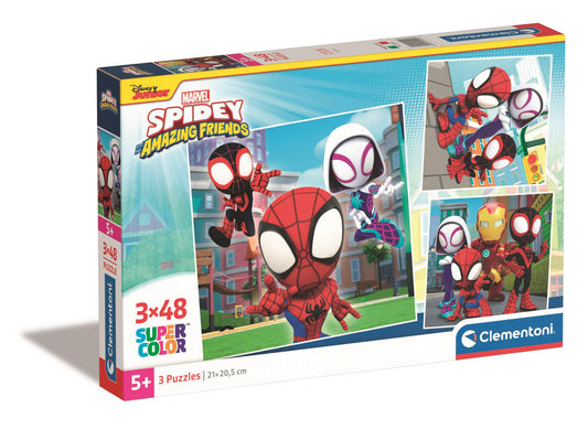 Puzzle 3X48 Piese - Marvel Spidey & His Amazing Friends