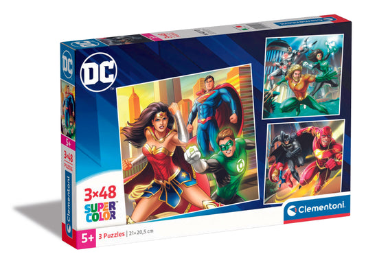 Puzzle 3X48 Piese - Justice League