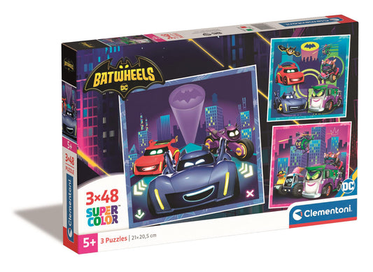 Puzzle 3X48 Piese - Batwheels