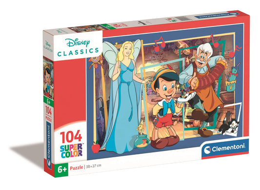 Puzzle 104 Piese - Pinocchio