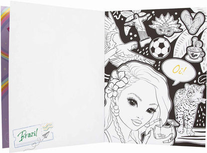 TOPModel Carte de Colorat si Design