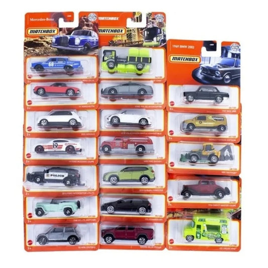 Masinuta metalica, Matchbox - asoratat.