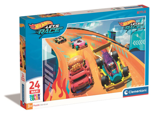 Puzzle 24 Maxi - Hotwheels