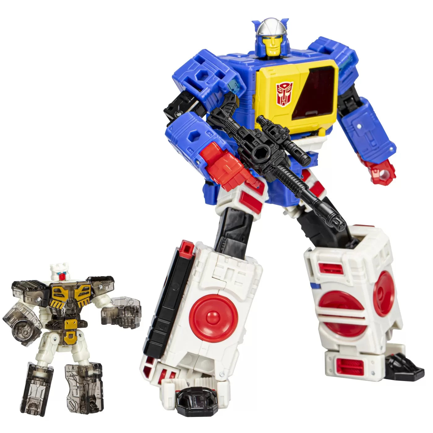 Figurina Transformers Legacy Evolution - Twincast & Autobot Rewind