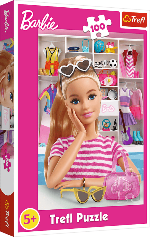 Puzzle 100 piese - Intalnire cu Barbie