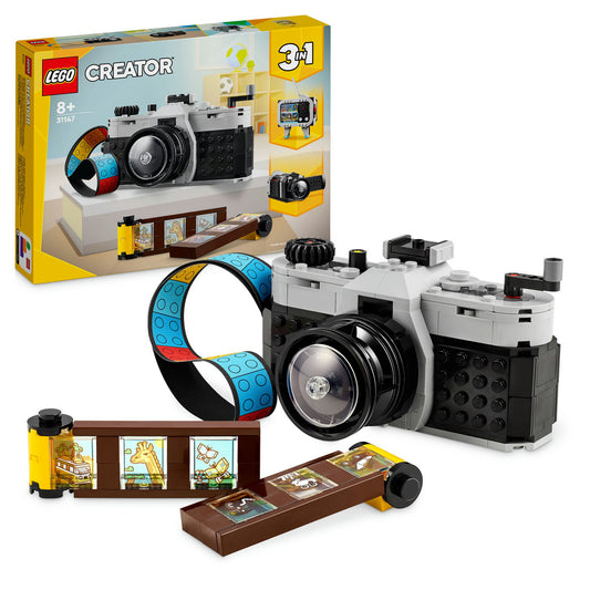 LEGO® Creator 3 in 1 - Aparat foto retro 31147, 261 piese