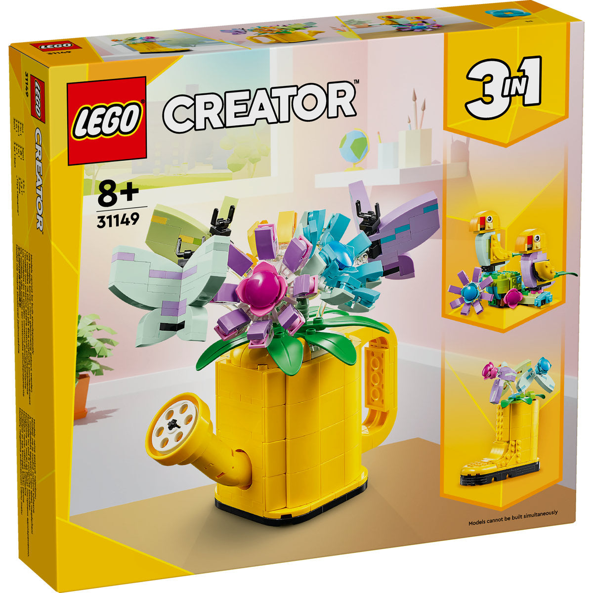 LEGO® Creator 3 in 1 - Flori in stropitoare 31149, 420 piese