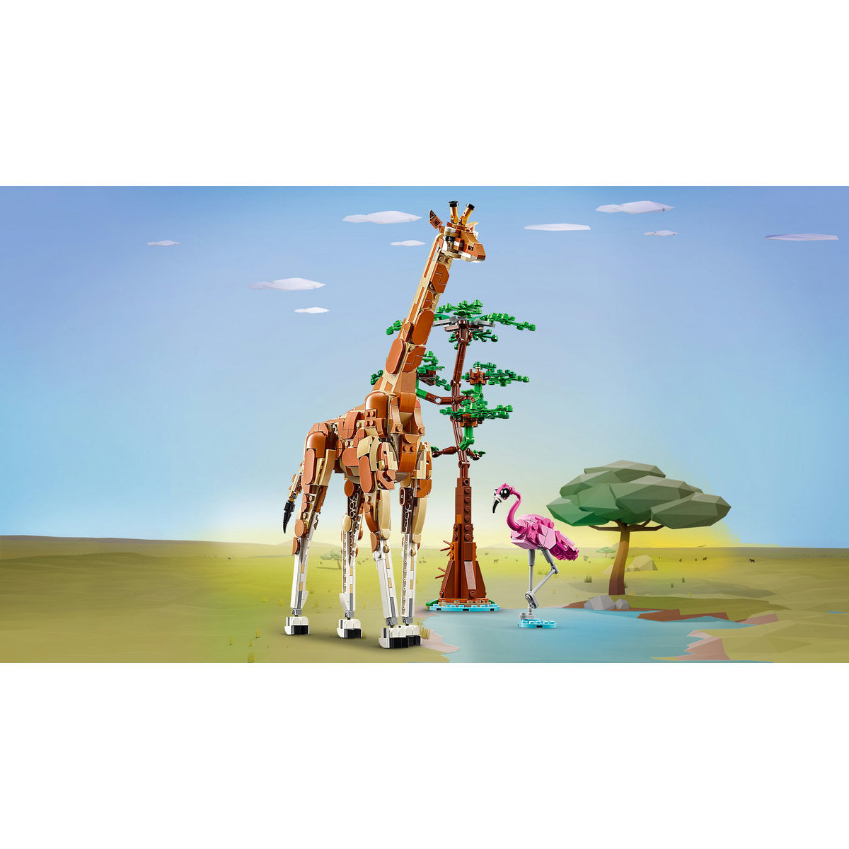 LEGO® Creator 3 in 1 - Animale salbatice din safari 31150, 780 piese