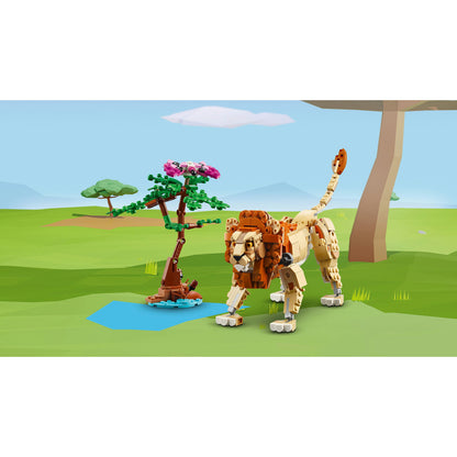 LEGO® Creator 3 in 1 - Animale salbatice din safari 31150, 780 piese