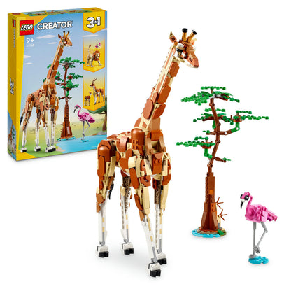 LEGO® Creator 3 in 1 - Animale salbatice din safari 31150, 780 piese