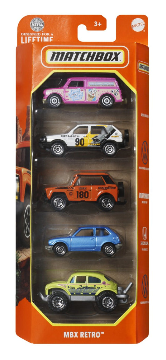 Set 5 masinute - MBX Retro