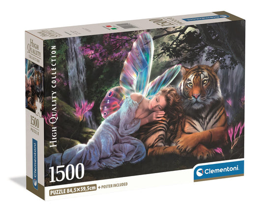 Puzzle Compact 1500 Piese - My Sentinel (Inger cu Tigru)