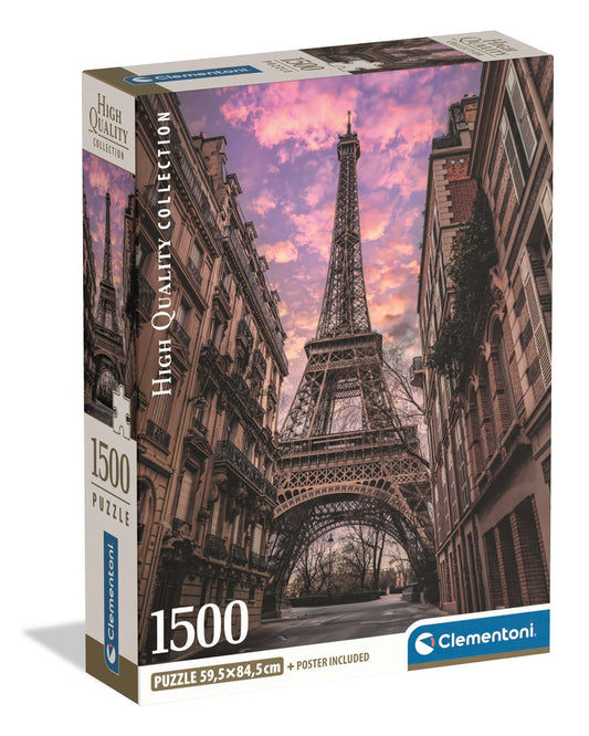 Puzzle Compact 1500 Piese - Paris Awakens (Turnul Eiffel)