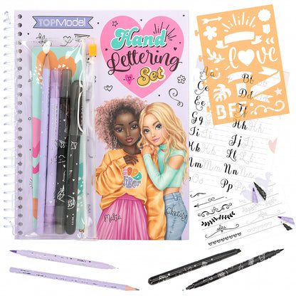 TOPModel Carte colorat Set Handlelettering