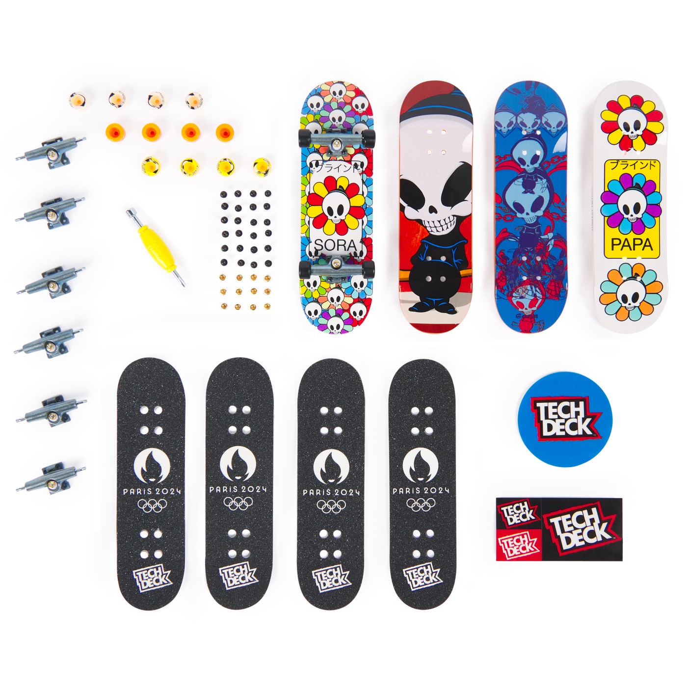 Set Tech Deck Jocurile Olimpice 2024 Paris  - Sora