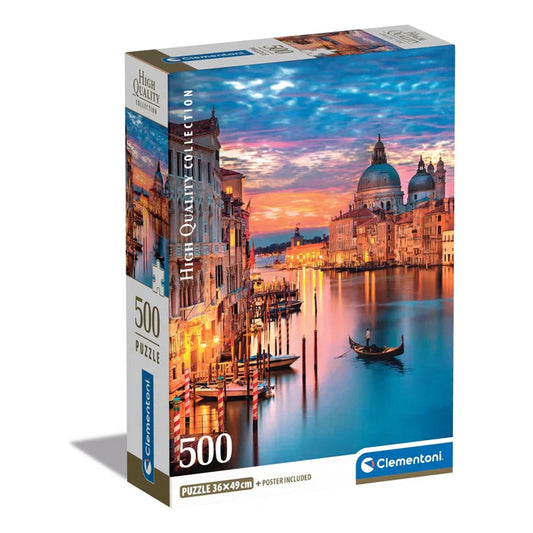 Puzzle Compact 500 Piese - Lighting Venice