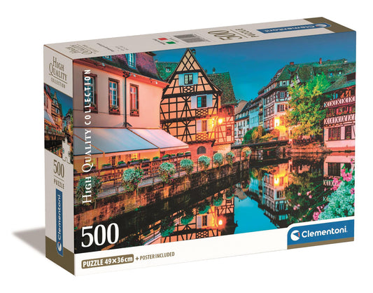Puzzle Compact 500 Piese - Strasbourg Old Town