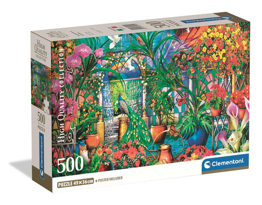Puzzle Compact 500 Piese - The Greenhouse Caretakers