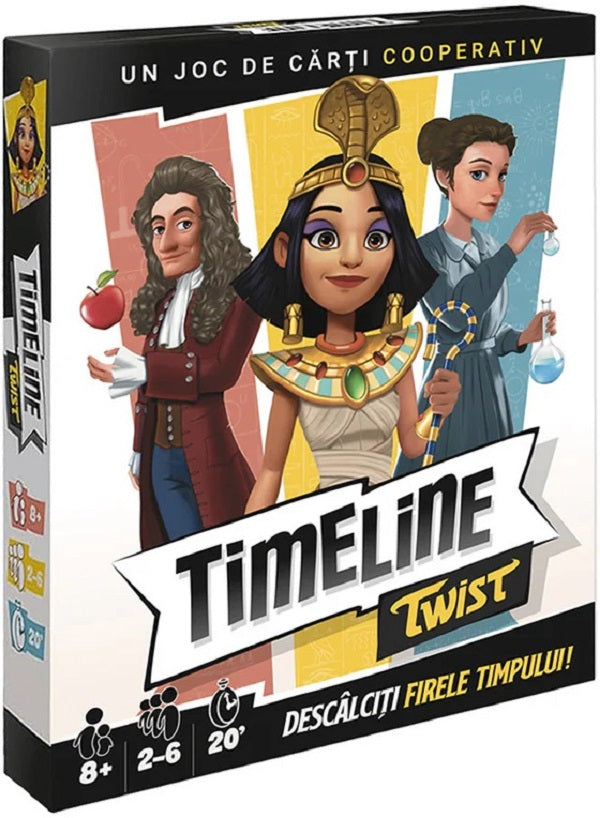 Timeline Twist, joc de petrecere, lb. romana