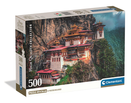 Puzzle Compact 500 Piese - The Tiger's Nest