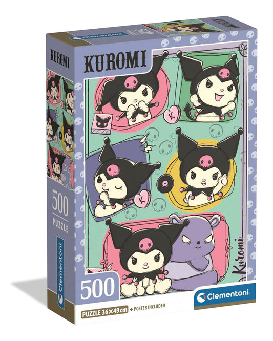 Puzzle Compact 500 Piese - Kuromi 2025