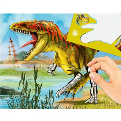 Dino World Carte Stickere Fun