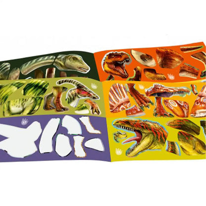 Dino World Carte Stickere Fun