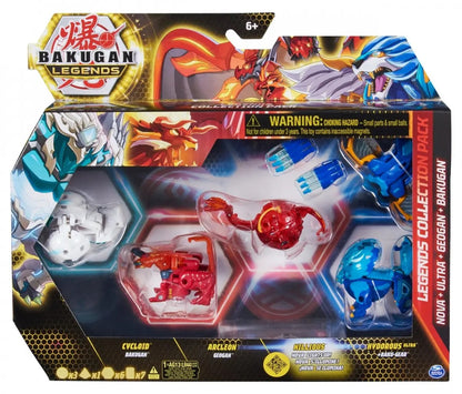 Bakugan LegendsS5 - Cvcloid, Arcleon, Nillious, Hvdorous ultra