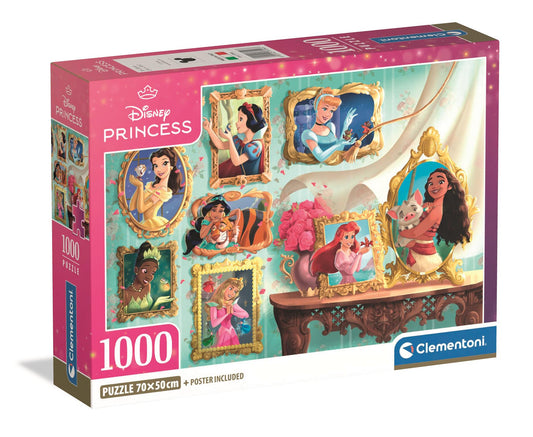 Puzzle Compact 1000 Piese - Disney Princess
