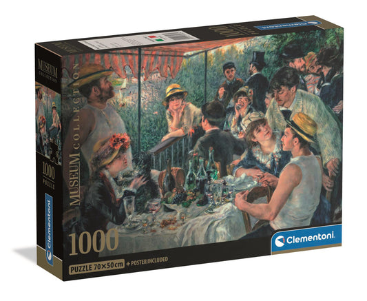 Puzzle Compact 1000 Piese Museum - Renoir - Luncheon of the Boating Party